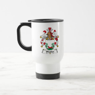 Watter Family Crest Travel Mug