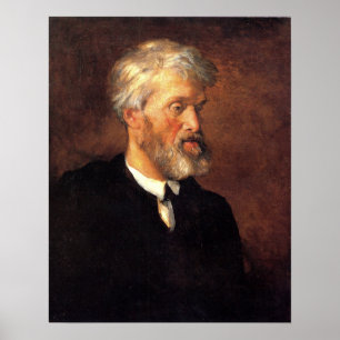 Watts - Portrait Of Thomas Carlyle Poster