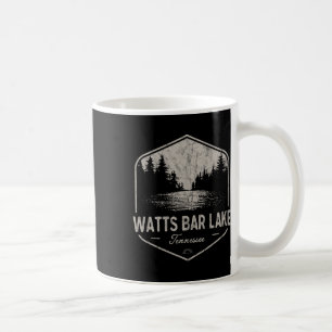 Watts R Lake Tennessee Outdoors Vintage Coffee Mug