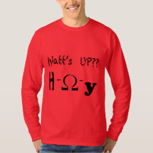 Watt's up long sleeve T-shirt