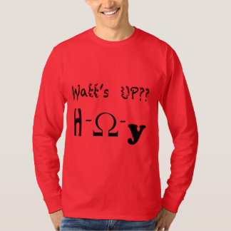 Watt's up long sleeve T-shirt