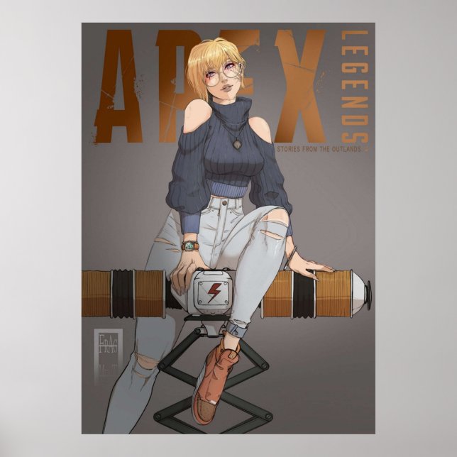 wattson  apex legends  poster (Front)