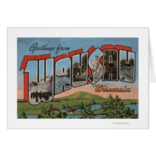 Wausau, Wisconsin - Large Letter Scenes