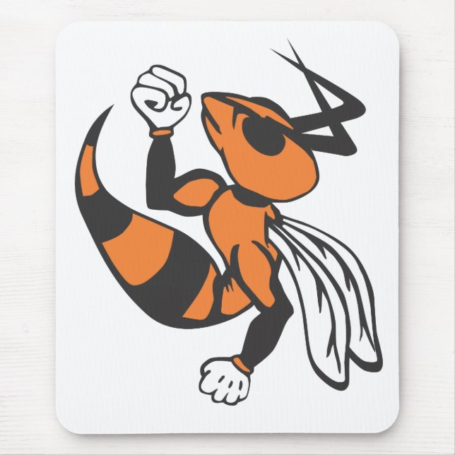 Wautoma Hornets Logo Mouse Pad (Front)
