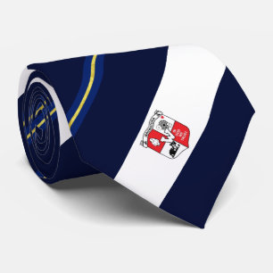 Wauwatosa (Wisconsin) city flag Neck Tie