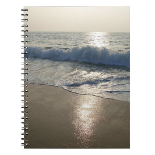 Wave at Sunset Notebook