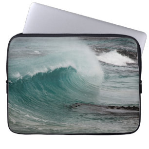 Wave Breaker In Tasmania Laptop Sleeve