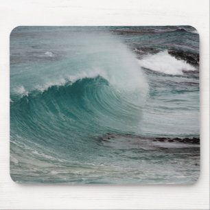 Wave Breaker In Tasmania Mouse Pad