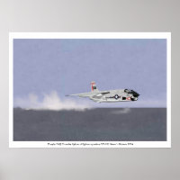 Wave Busting in a Vought F-8J Crusader 1974