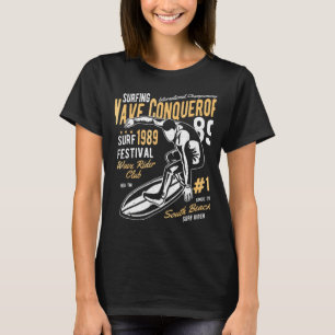 Wave Conquerer Surfing Surf For Adults T-Shirt