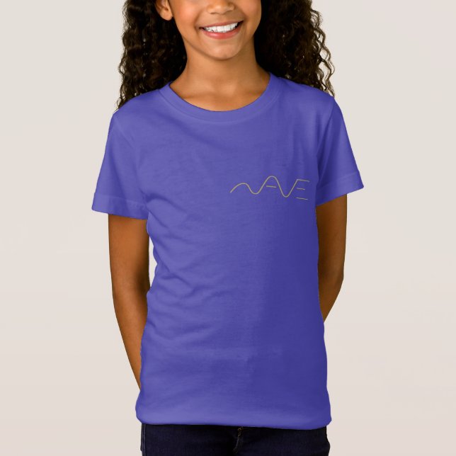 wave cute design T-Shirt (Front)