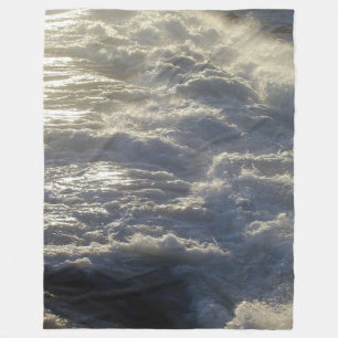WAVE fleece blanket   m3galleryStudio