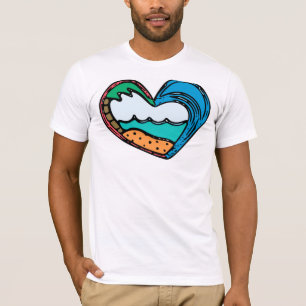 Wave heart T-Shirt