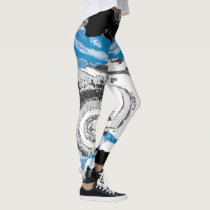 Wave Mechanism – Custom Leggings (Full-Length)