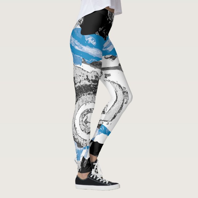 Wave Mechanism – Custom Leggings (Full-Length) (Right)