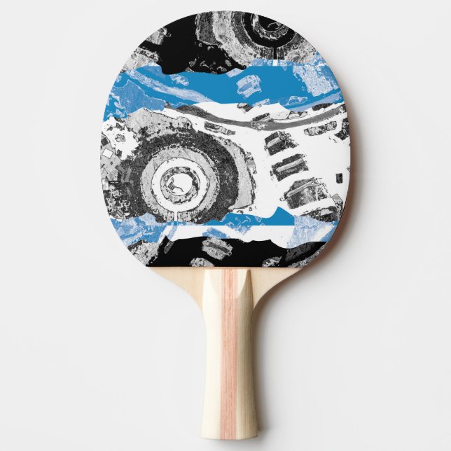 Wave Mechanism – Custom Ping Pong Paddle Regul. (Front)