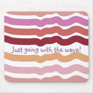 Wave Mouse Pad