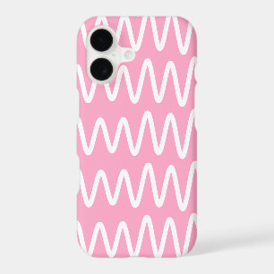 Wave No. 6 - Phone Case (Flamingo Pink)