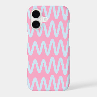 Wave No. 7 - Phone Case (Pink)