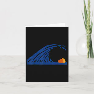 Wave Of Blue Cats For Kamala Funny Trump For Ladie Card