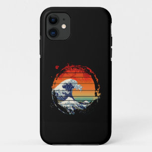 WAVE OF KANAGAWA VINTAGE SUNSET Case-Mate iPhone CASE
