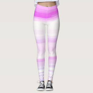 Wave of rainbow colour leggings