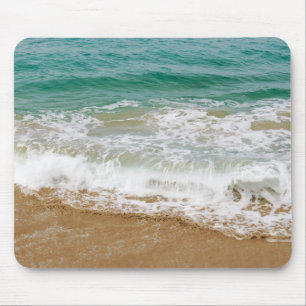 Wave On The Beach Mouse Pad