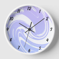Wave Patterns Blue Purple White Colourful Cute
