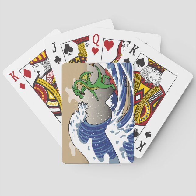 Wave Playing Cards (Back)