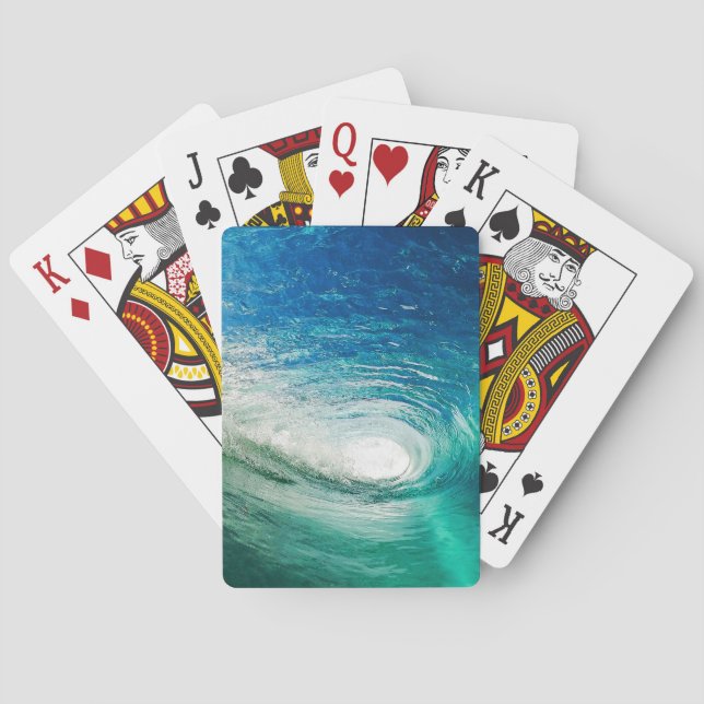 Wave Playing Cards (Back)
