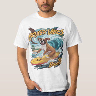 Wave Rider: A German Shepherd Surfing T-Shirt