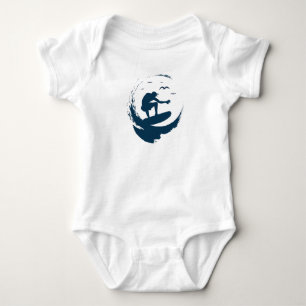 Wave Rider Baby Bodysuit