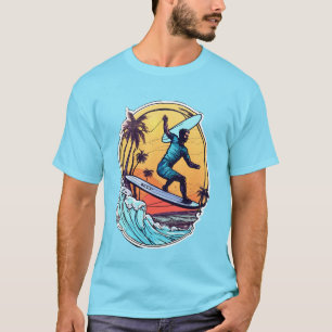 Wave Rider Comic Vibes T-Shirt
