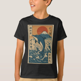 Wave rider dolphin vintage T-Shirt