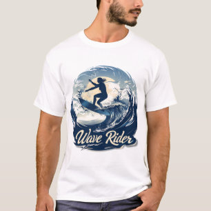 Wave Rider Surfer Tee: Ride the Tide in Style T-Shirt