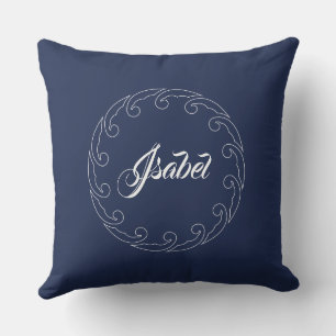 Wave ring with name cushion