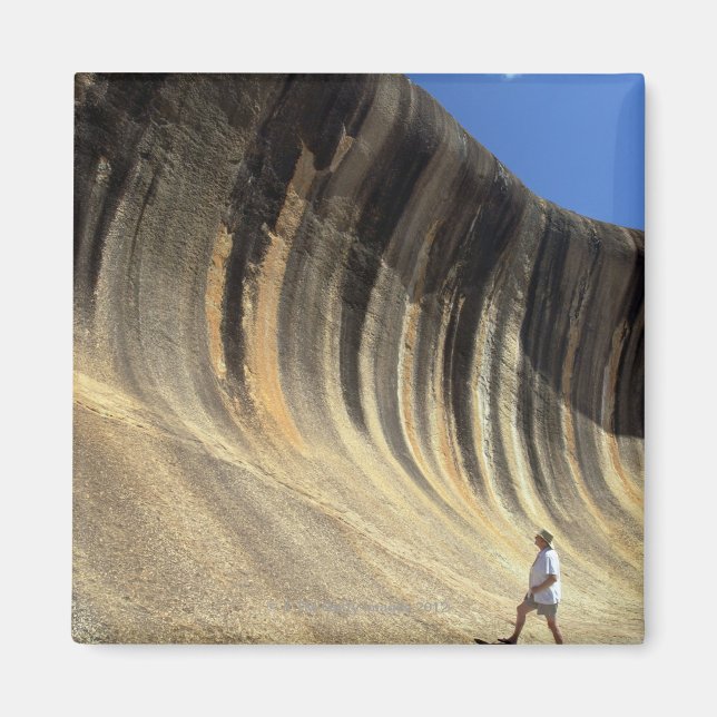Wave Rock, Western Australia Magnet (Front)