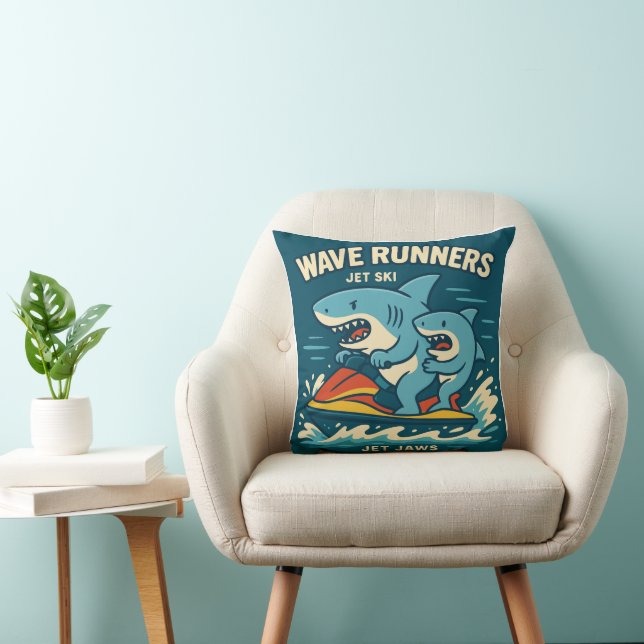 Wave Runners Cushion (Chair)