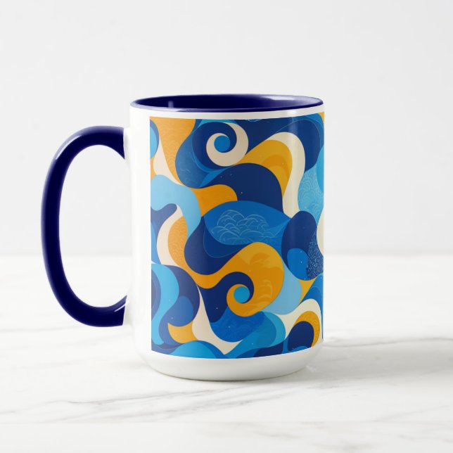 Wave Symphony Mug (Left)