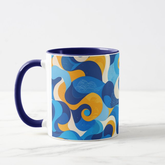 Wave Symphony Mug (Left)