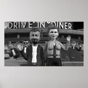 Wave To The Camera Poster