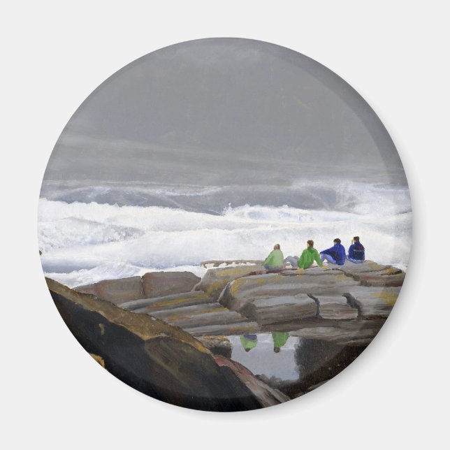 Wave Watchers Magnet (Front)
