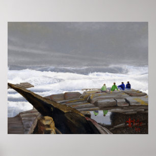 Wave Watchers Poster
