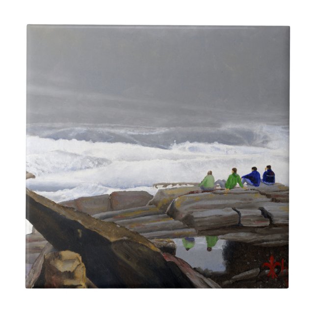 Wave Watchers Tile (Front)