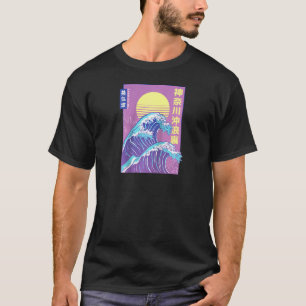 Wave Water Ocean Sea Japan Japanese Art Beach Summ T-Shirt