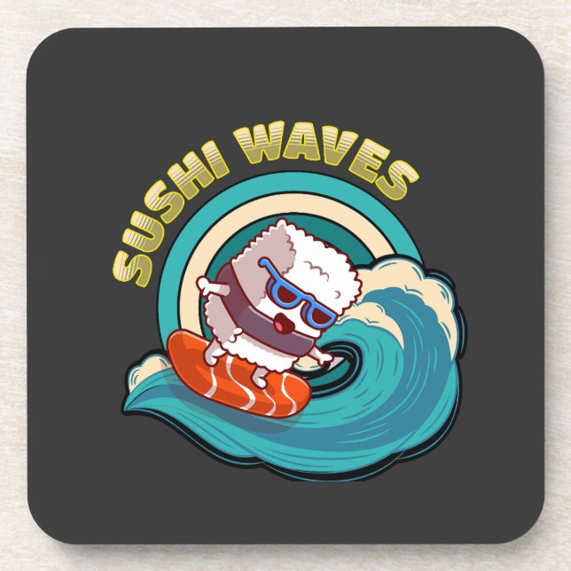 Wave your sushi and enjoy the ride coaster (Front)