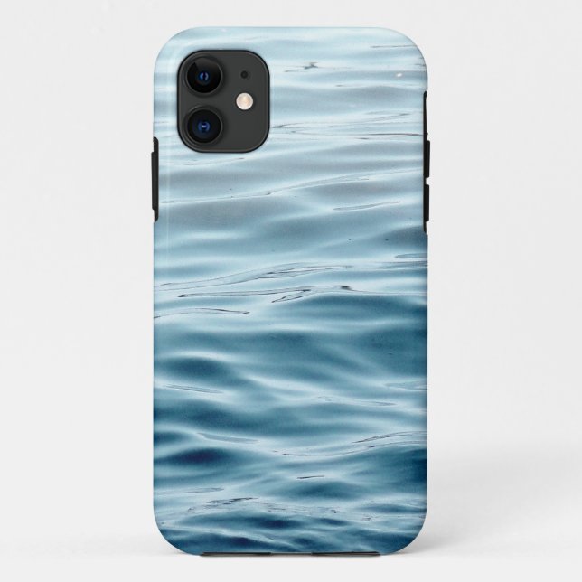 Waved blue water Case-Mate iPhone case (Back)