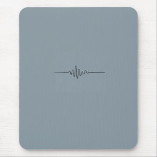 Waveform Silence – The Sound of Inner Stillness Mouse Pad
