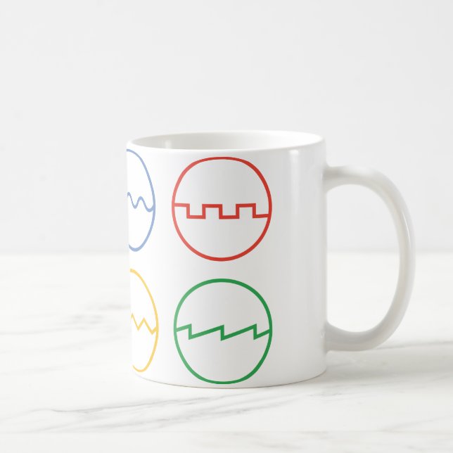 Waveforms Coffee Mug (Right)