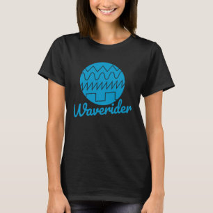 Waverider Synthesizer 80s Synthwave Waveform T-Shirt